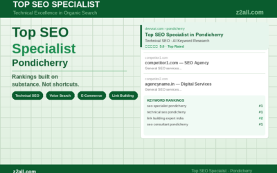 Top SEO Specialist in Pondicherry | SEO Expert India (2026)